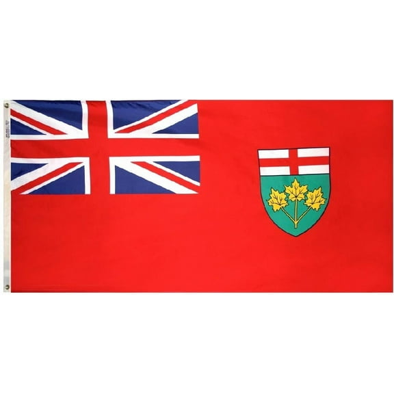 Ontario - 3'X6' Nylon Flag