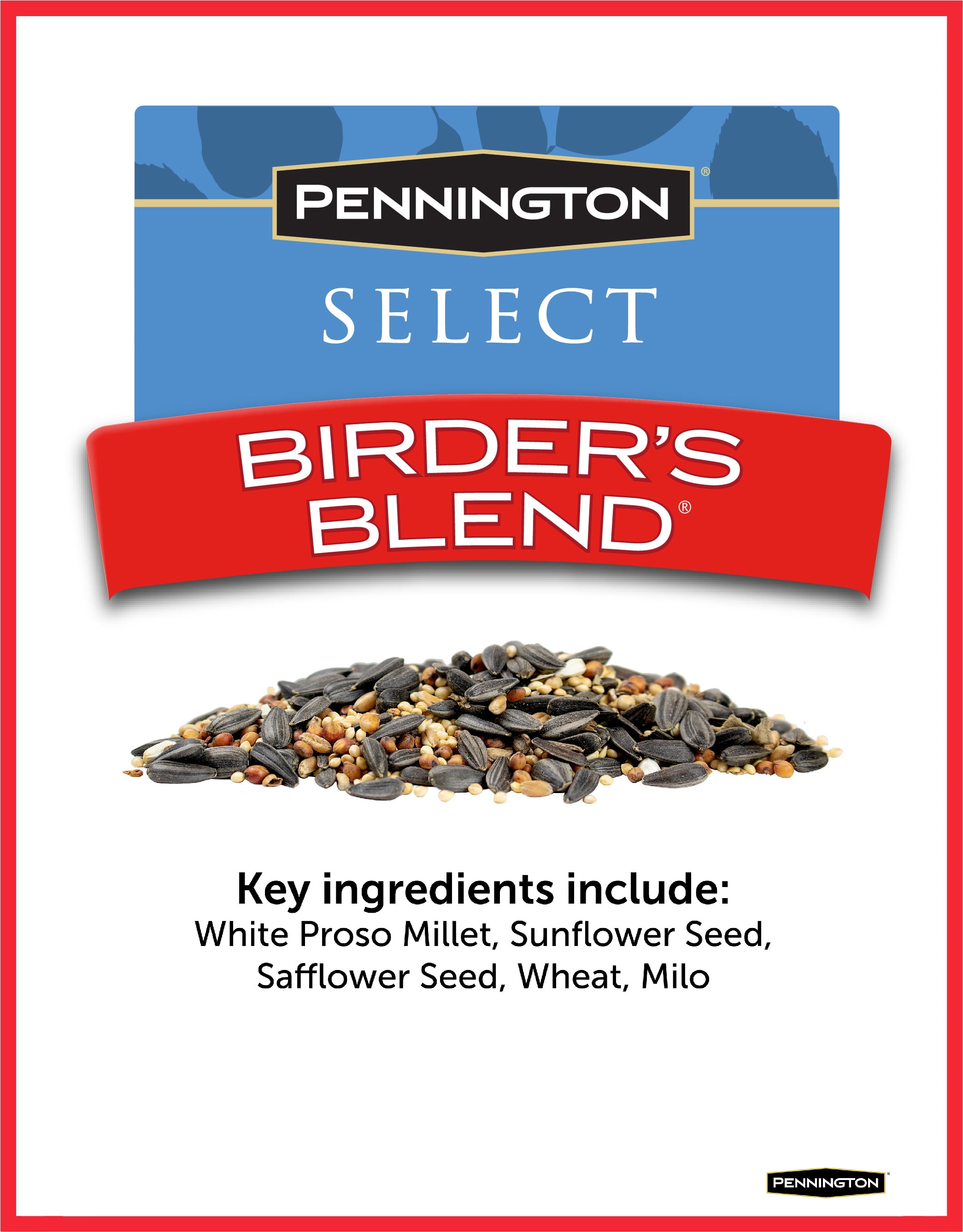 40 lbs Pennington Select Birders Blend Wild Bird Feed 1 Тwо Расk 