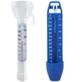 thumbnail image 1 of Floating Buoy Pool Thermometer with Large Display Water Temperature Test Tube Fahrenheit & Celsius Supported for Swimming Pool Hot Tub Spa, 1 of 7