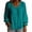 Blue, variant on TKLPEHG Women's V Neck Puff Ruffle Cuff Button Front Blouses Long Sleeve Lightweight Crinkle Fabric Tops Loose Casual Summer Vacation Daily Shirts (Red,S)