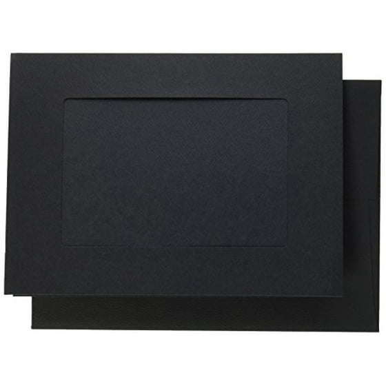 Strathmore Photo Frame Cards Black Cutout Window 10 Strathmore Photo Frame Cards Black Cutout Window 10 Envelopes Com