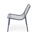 thumbnail image 6 of Stackable Chair Of 2, Matte Navy Blue Iron Artistry, Handcrafted Details , 26" X 22.54" 26", Seat 18" 19.5" 12.5 2 Assembly, Prowess, Hand-crafted Combined,, 6 of 6