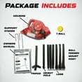 thumbnail image 5 of Heater Power Alley Pro Real Baseball Machine - Adjustable Design, Pitches Real Baseballs Up to 45 MPH, Accurate and Portable Training Tool for Batting, Pitching, and Field Practice, 5 of 8
