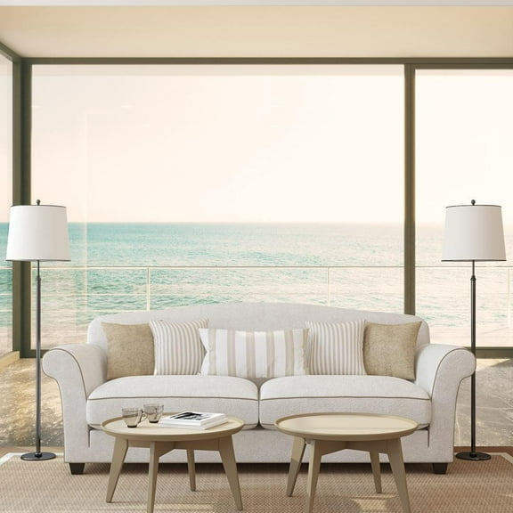Tiptophomedecor Landscape Wallpaper Wall Mural - Sunny View