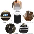 thumbnail image 4 of Cinta Adhesiva Antideslizante para Escaleras, Fricción, Abrasiva para Seguridad, Escalera Tijera, Interior, Exterior, Alta Tracción, 15CM x 5M, Negra Kuyhfg Bienvenido a Kuyhfg, 4 of 5