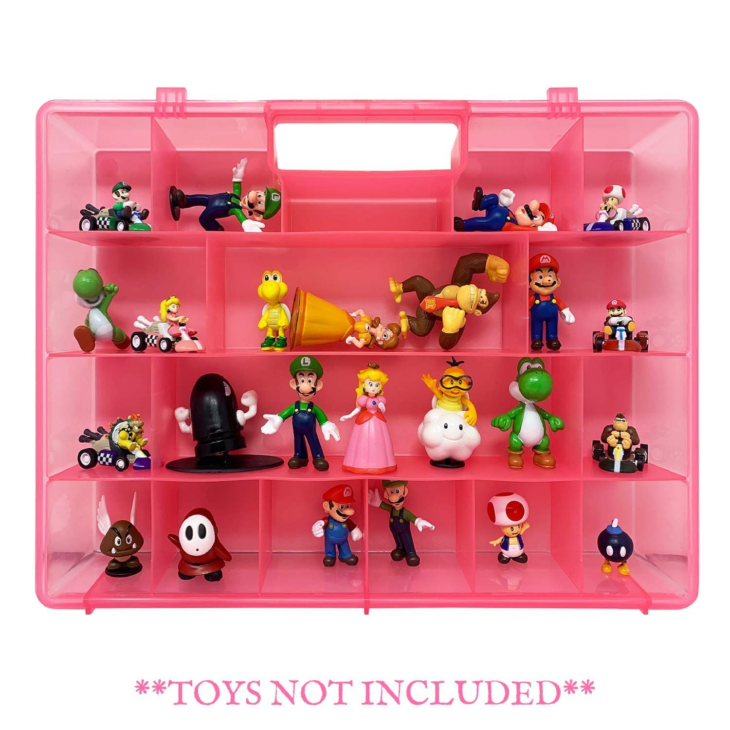 Life Made Better Mini Action Figure Organizer Case, Compatible with