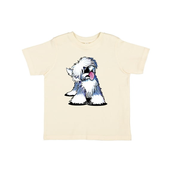 Inktastic Old English Sheepdog Boys or Girls Toddler T-Shirt