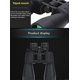 thumbnail image 4 of Professional HD Zoom Binoculars 10-60 Times Hunting High Telescope Magnification Long Range Zoom 10-380X100, 4 of 4