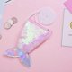 thumbnail image 1 of Girls, Kids, Mermaid Tail Crossbody Bags, Coin Purse, Wallet, Card Zipper, 1 of 4