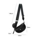 thumbnail image 3 of Bolso de pecho Casual Jacquard Correa Saddle Bag Portátil Simple con monedero (estilo 1), 3 of 9
