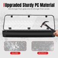 thumbnail image 3 of A & UTV PRO Non-Scratch Resistant Clear Rear Windshield for 2016+ Polaris General 1000 / General 4 1000 and 2020+ General XP 1000 / General XP 4 1000 | 1/4" Thick Polycarbonate, 3 of 7