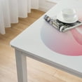 thumbnail image 5 of WYYP Gradient of Pink Hues Square Tablecloth Waterproof Resistant Fabric 100% Polyester Fiber 40*40, 5 of 8