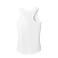thumbnail image 2 of Mato & Hash Womens Racerback Tank | Softenss, Comfort, And Easy Wear - MH - White  MHDM138LSA 2XL, 2 of 2