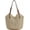 A, variant on Straw Beach Bag with Zipper Large Woven Summer Boho Tote Handbag Rattan Wicker Purse for Shopping Summer Vacation