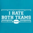 thumbnail image 5 of Wild Bobby I Hate Both Teams Sports Men Graphic T-Shirt, Light Turquoise, X-Large, 5 of 5