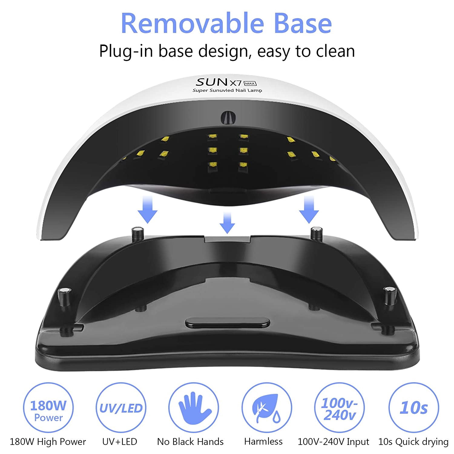 Professional LED Nail Dryer Set