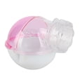 thumbnail image 2 of Rueda de ejercicio para hámster de 13 cm, juguete de plástico para mascotas pequeñas, juguete para correr (rosa), 2 of 14