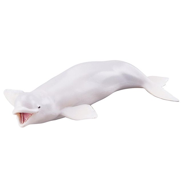 HILABEE Marine Animal Simulation Model Children's Solid Toys Beluga