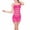 #Sexy bras_1Hot Pink, variant on Women's Mesh Lingerie Fishnet Babydoll Negligee Sexy Mini Dress Stretch Halter Chemise Hollow Out Sleepwear Mesh One Piece Babydoll Bodysuit Halter Teddy Underwear