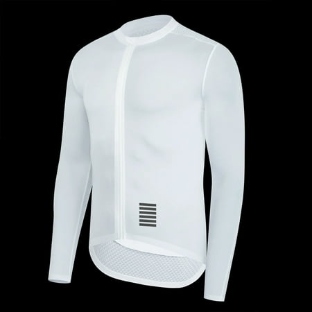 LOPNGLG Men Cycling Jersey Long Sleeve Bicycle Jersey Pro Bike Shirt Cycling Shirt Man Breathable Man Cycling Maillot UV Summer