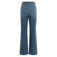 thumbnail image 5 of vigerkar Womens Baggy Wide Leg Casual Jeans Mid Waisted Stretchy Boyfriend Y2K Denim Pants Blue, S, 5 of 9