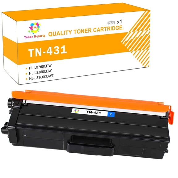 Colorich Compatible Toner Cartridge Replacement for Brother TN-431C for Use with HL-L8260CDW L8360CDW L8360CDWT, MFC-L8610CDW L8900CD Printer Ink (Cyan,1-Pack)