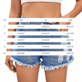 thumbnail image 4 of Shorts for Women High Waist Casual Juniors Denim Jeans Shorts, 4 of 6