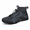 Charcoal Gray, variant on Men's Hiking Boots, Lightweight Water-Resistant Non-Slip High-Top Trail Shoes with Quick Laces