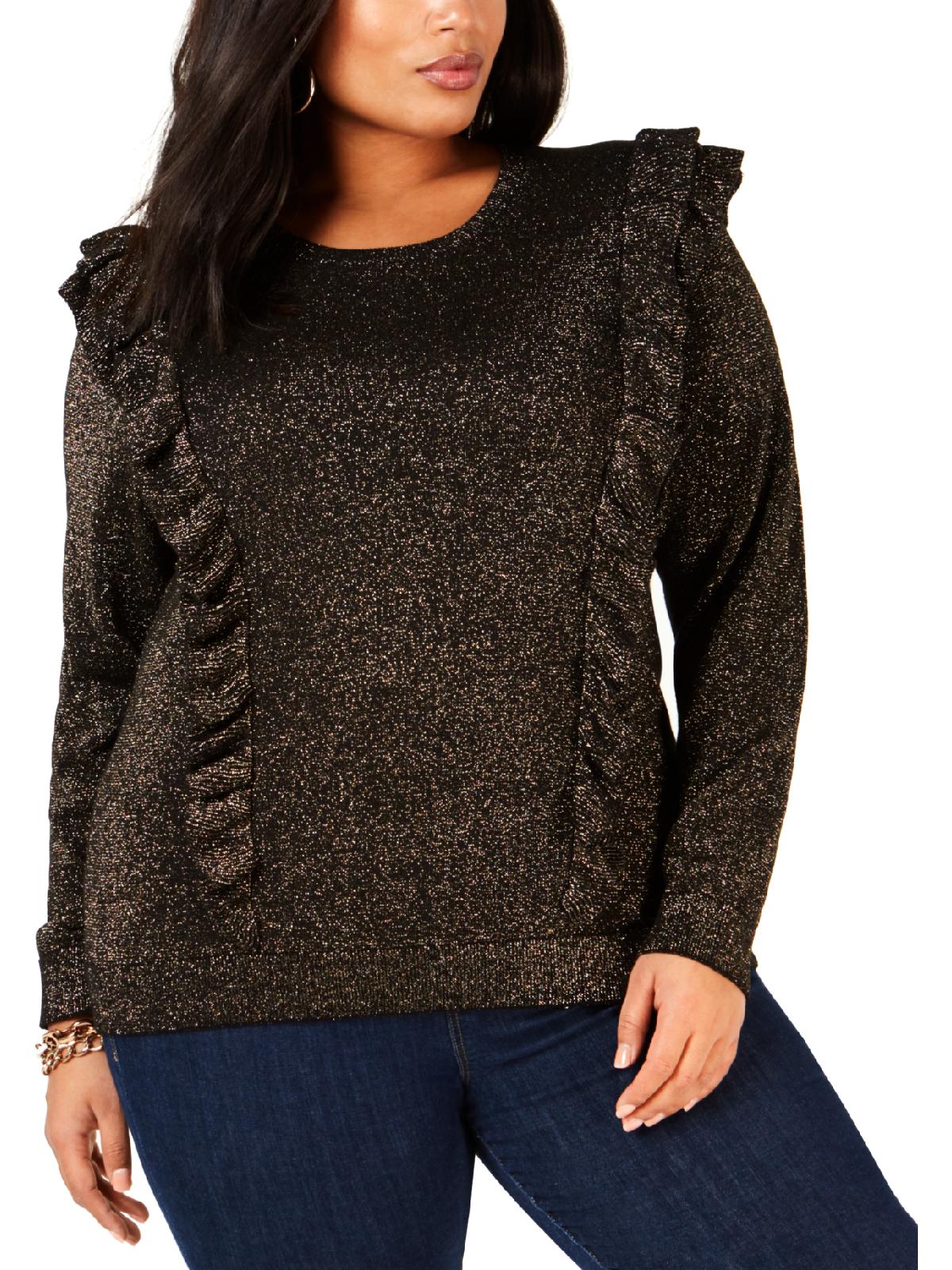 MICHAEL Michael Kors Womens Plus Knit 