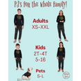 thumbnail image 2 of Holiday Hype Festive Halloween Family Pajama Set, For The Candy, Medium Pet, 2 of 4