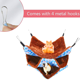 thumbnail image 2 of Hamaca para hámster, accesorios para jaula, bolsa colgante de lana para cama, columpio para planeador de azúcar, conejillo de indias, 2 of 8