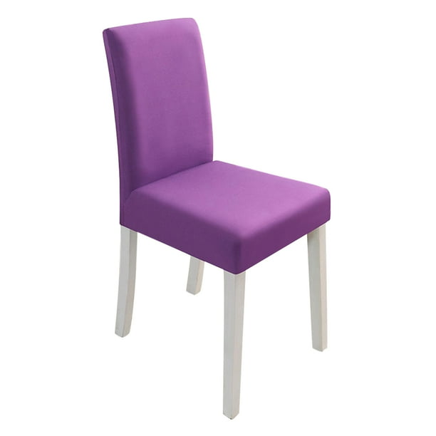 Dining Chair Covers, Stretch Washable Solid Color Chair ...