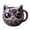 Purple, variant on Ruanlalo Handmade Faux Crystal Cat Face Mug Geode Kitten Cup Resin Mineral Coffee Tea Cups Unique Artistic Decor Gift for Family Friends Cats Lover