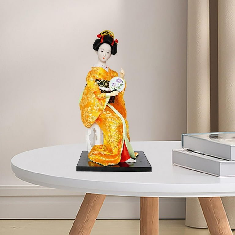 Baoblaze Ethnic Japanese Geisha Dolls 12 inch Kimono Dolls