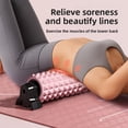 thumbnail image 3 of Suction cup foam roller yoga column EVA massage fitness exercise relaxation deep stress relief massage wall-mounted foam roller, 3 of 9