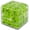 Green, variant on 3D Maze Cube Puzzle, 3x3 Rotating Labyrinth Ball Game for Kids and Adults, Brain Teaser Toy for Spatial Awareness and Stress Relief