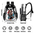 thumbnail image 3 of Jey Uso Backpack Game 17inX12.8in PVC Transparent Backpack Unisex Adult Sports Bag Fans Merchandise Leisure Gift Camping Picnic-Eufeuw, 3 of 7