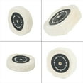thumbnail image 3 of Cloth Buffing Polishing Wheel Arbor Buffer Polish Grinder Pad Mat White, 3 of 5