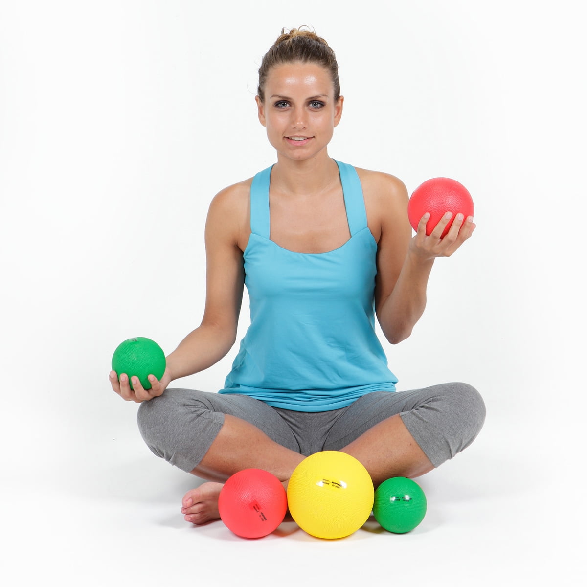 Gymnic Heavymed Exercise Ball, 15 cm, 2 kg, Yellow