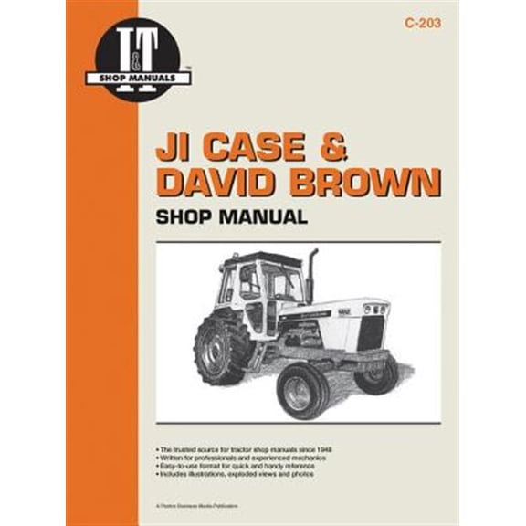 Pre-Owned Ji Case & David Brown: Shop Manual (I & T Shop Service Manuals) (Paperback)