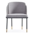 thumbnail image 3 of Flor Fabric Dining Chair - Set of 2, 3 of 7