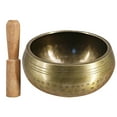 thumbnail image 1 of Tibetan Buddhist  Singing Bowl Buddha Sound Bowl Musical Instrument for Meditation with Stick Yoga Home Decoration, Beautiful Sound for Holistic Healing & Relaxation, 1 of 6