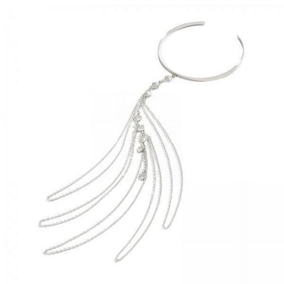 Xuanheng 5xTassel Upper Arm Cuff Bridal Arm Accessory Lariat Armlet Upper Arm Bracelets C