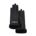 thumbnail image 1 of Guantes de invierno para mujer, guantes de pantalla táctil, guantes térmicos de invierno para mujer, guantes de ciclismo con pantalla táctil cálidos 1057, 1 of 5