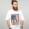 thumbnail image 5 of Statue of Liberty America Flag 250 Years T-Shirt, 4th of July USA Patriotic 1776–2026 Tee, 5 of 6
