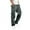 Gray, variant on Mens Cargo Pants with Multi Pockets Drawstring Elastic Waist Workout Active Sports Running Athletic Pants