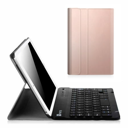 Fintie iPad mini 4 Case - Shell Lightweight Cover with Detachable Wireless Bluetooth Keyboard, Rose (Best Ipad Mini 4 Keyboard Case)