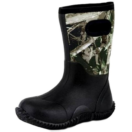 

Roper Outdoor Boots Boy Camo Neoprene Rubber Black 09-018-1136-0574 MU