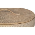 thumbnail image 3 of Kouboo Loma Round Rattan Hamper And Laundry Basket With Removable Liner, Handmade Wicker Laundry Basket With Lid, Latte, 3 of 7