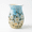 Eucalyptus & Daisy, variant on EFISPSS 8 inch Glossy Ceramic Vase, Hand-painted Coral Rose & Wildflower, Home Decor for Dining Table